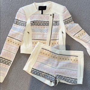 BCBC marching blazer and shorts